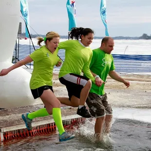 Our Annual Polar Plunge, #1 in our category raising over $10K, ALWAYS