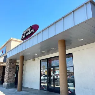 Entrance of Nail Salon