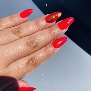 Full set with gold foil