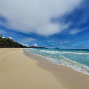 Beautiful view from the sand.