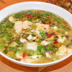 Sauerkraut Fish Soup(Spicy)