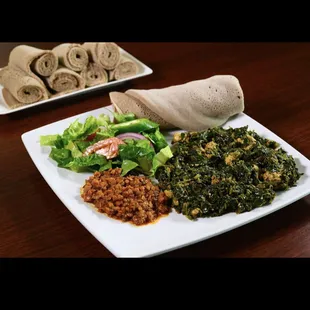 Chicken with spinach Spicy