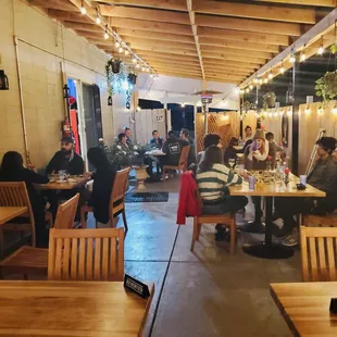 Shewhat out door dining