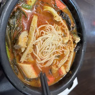 Spicy Hot Pot Tripe Rice Noodle