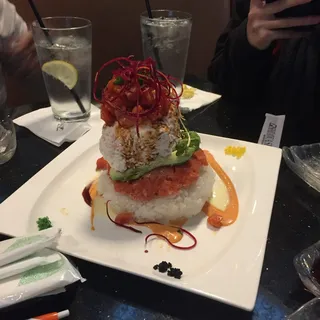 Happy Ahi Tower Roll