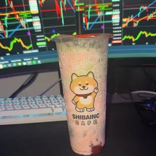 Strawberry Matcha Smoothie