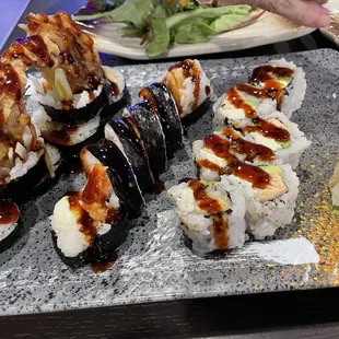 Spider roll....