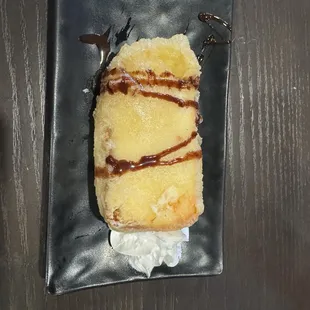 Deep fried cheesecake