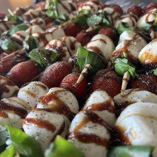 Appetizer: Brushetta skewers