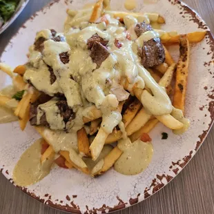Carne asada fries
