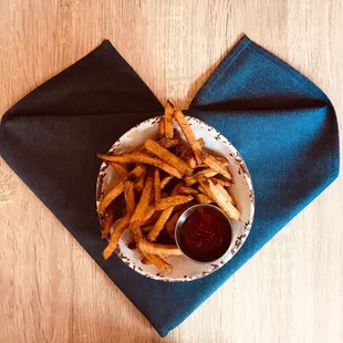 The best fries anywhere.  Photo Credit: my daughter