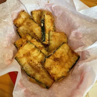 Fried zucchini