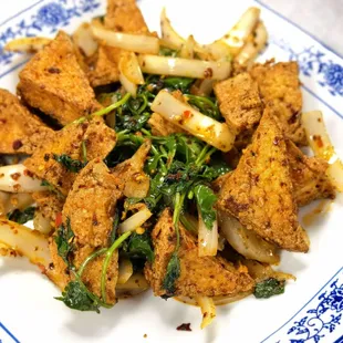 Cumin Tofu