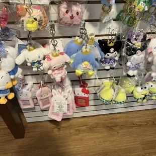 Sanrio keychains