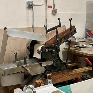 Noodle machine from Japan after WWII