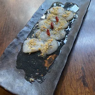 Hokkaido Scallops carpaccios