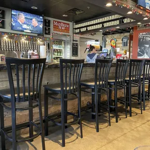 a man sitting at a bar