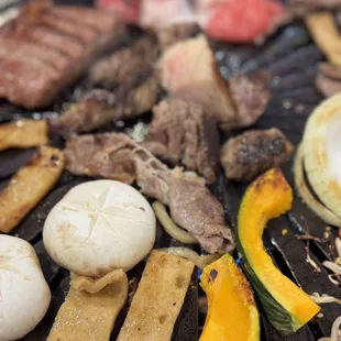 Cooking our feast