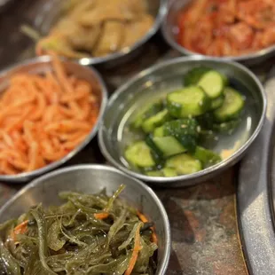 Just some of the many Side dishes