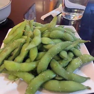 Edamame is reasonably priced.
