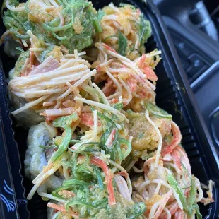 Incredible Hulk Sushi Roll
