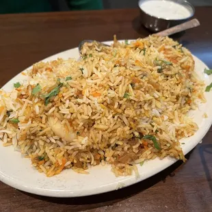 Shrimp Biryani