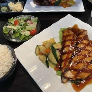 Salmon Teriyaki