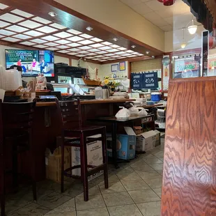 The bar and where they do their magic