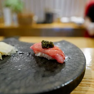 Toro with caviar