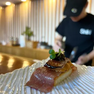 The winter special. It has foie grad, A5 wagyu, uni, and cavier