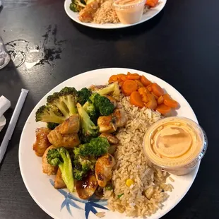 Chicken teriyaki w broccoli