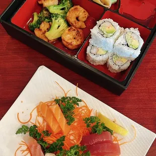 sashimi, sushi, food, sushi and sashimi