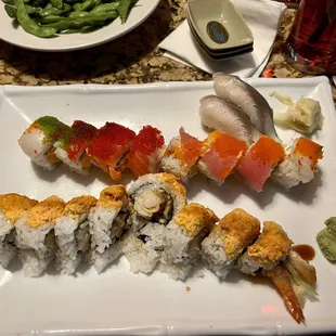 sushi and sashimi, food