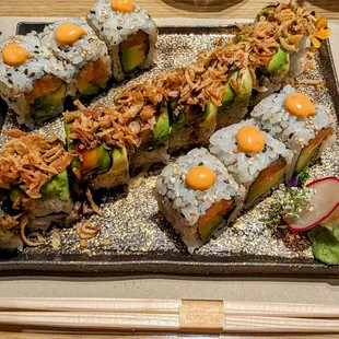 sushi, food, sashimi, sushi and sashimi