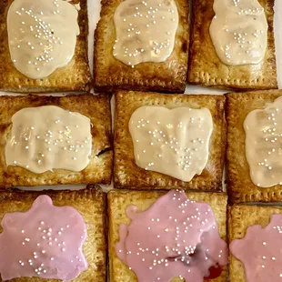 Organic, homemade poptarts