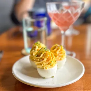 Deviled eggs - delicious!