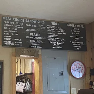 Their menu