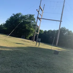 One of the obstacle courses