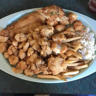 Seafood platter