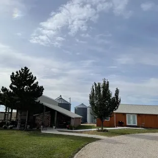 Tasting room and Barn Bungalow
