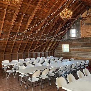 The upstairs with chandeliers from argosy casino