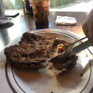 Suppose to be chicken fried steak!!!