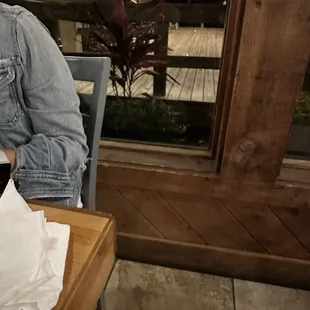 Dead roach in the window