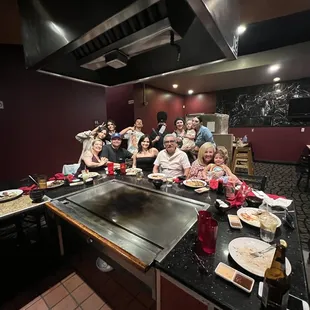 sushi and sashimi, interior