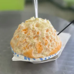 Orange Creamsicle with condensed milk.