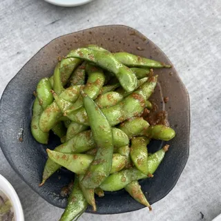 Garlic Edamame