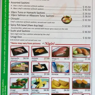 Nigiri &amp; Sashimi 2022