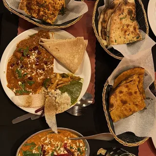 Malai Soya Chop & Rumali Roti