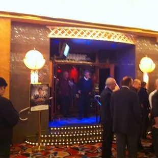 Outside the Shimmer Showroom.