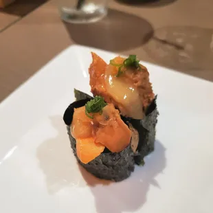 Ankimo nigiri